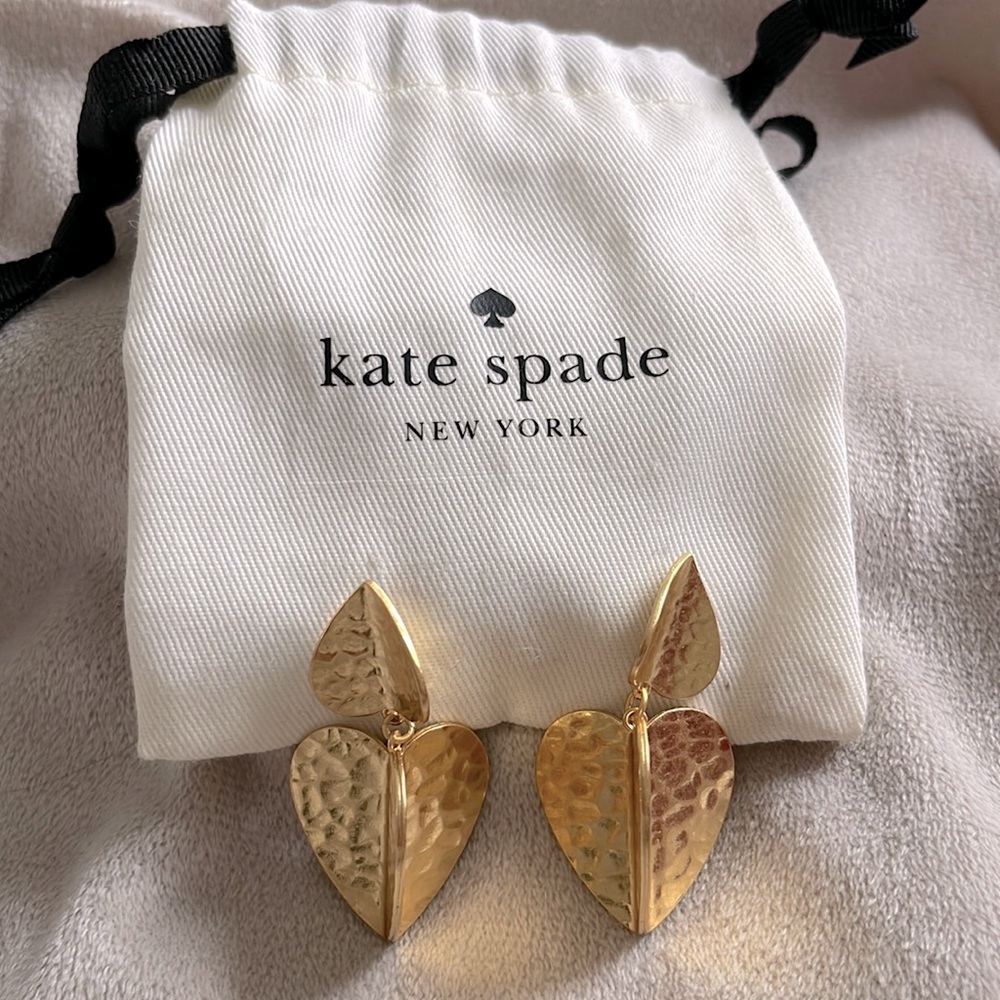 kate spade gold earrings